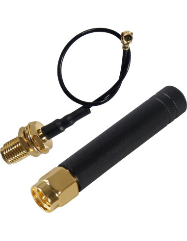 5PCS Antena LoRa 915MHz 2dBi U.FL IPEX a SMA DWEII