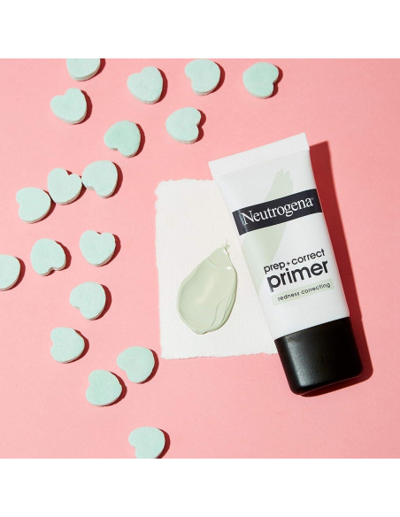 Neutrogena Prep + Correct Primer Verde 28.35 g - Corrección Rojeces