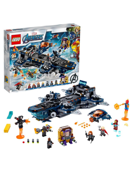 LEGO Marvel Avengers Helicarrier 76153 Juguete 1244 Piezas