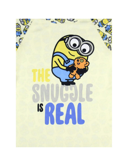 Vestido de Noche para Niñas Minions Intimo 2T Blanco Roto