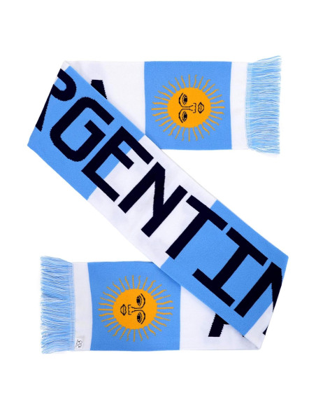 Bufanda de Fútbol Argentina Euroscarves HD 1.52m Acrílico
