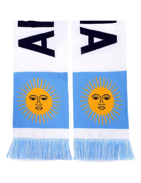 Bufanda de Fútbol Argentina Euroscarves HD 1.52m Acrílico