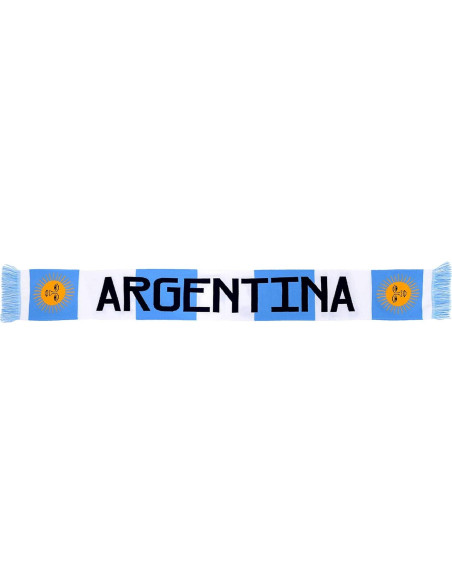 Bufanda de Fútbol Argentina Euroscarves HD 1.52m Acrílico