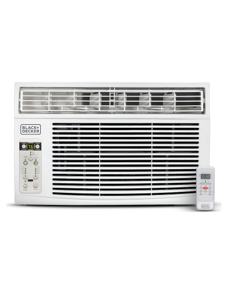 Acondicionador de Aire de Ventana BLACK+DECKER 10000 BTU Blanco