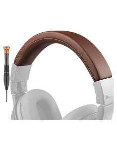 Funda de diadema SOULWIT para auriculares Audio Technica ATH M40/M40X - Café