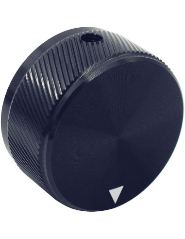 Perilla de Control de Volumen mxuteuk 30x17mm Aluminio Negra