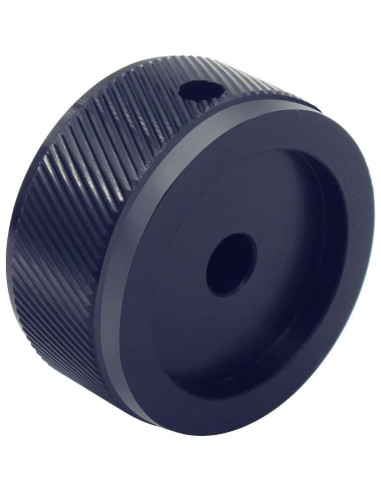 Perilla de Control de Volumen mxuteuk 30x17mm Aluminio Negra