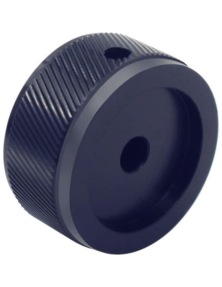 Perilla de Control de Volumen mxuteuk 30x17mm Aluminio Negra