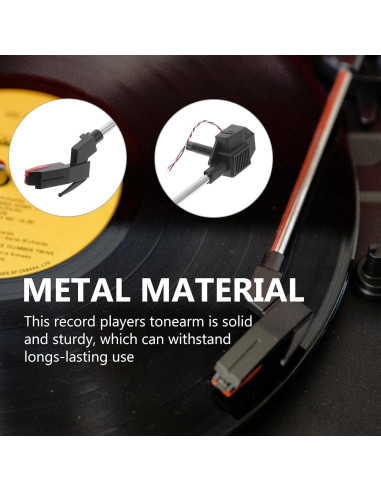 Brazo de Tono para Tocadiscos Vaguelly - Reemplazo Plástico