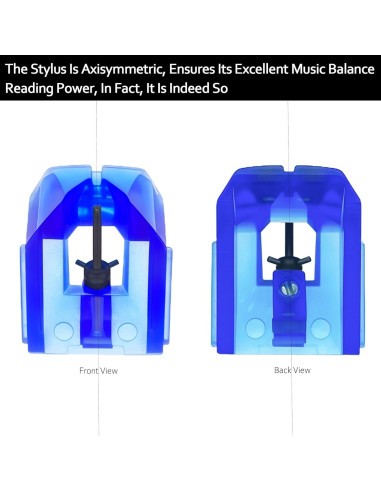 Estiló Elíptico AT-VMN95E para Cartuchos AT-XP3 y AT-VM95