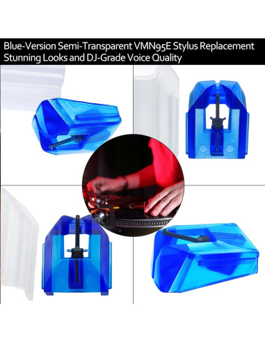 Estiló Elíptico AT-VMN95E para Cartuchos AT-XP3 y AT-VM95