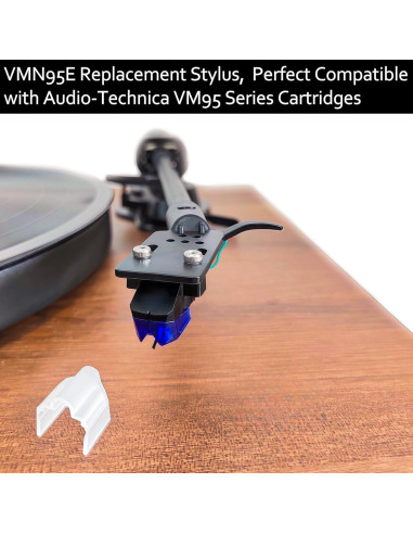 Estiló Elíptico AT-VMN95E para Cartuchos AT-XP3 y AT-VM95