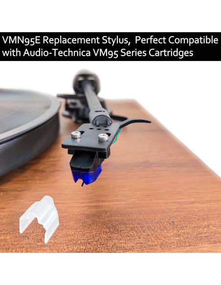 Estiló Elíptico AT-VMN95E para Cartuchos AT-XP3 y AT-VM95