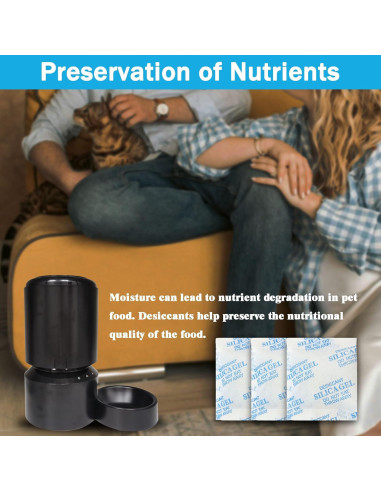 Bolsas Deshidratantes para Alimento de Mascotas xcivi - 12 Unidades
