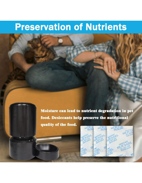 Bolsas Deshidratantes para Alimento de Mascotas xcivi - 12 Unidades