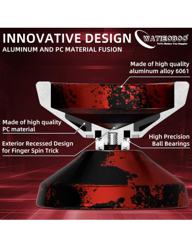 Yoyo Profesional WATIEOBOO APL02 para Niños 8-12 Años