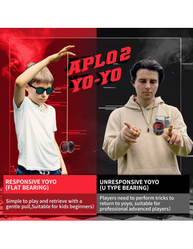 Yoyo Profesional WATIEOBOO APL02 para Niños 8-12 Años