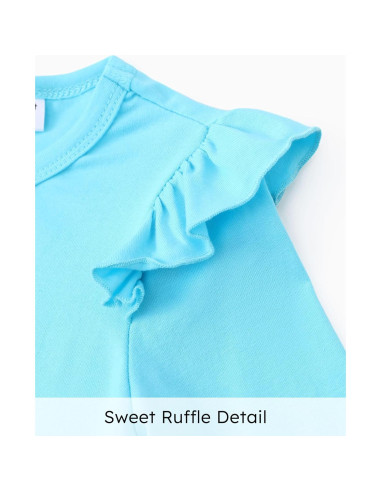 Vestido de Princesa Elsa Disney Frozen para Niñas 2T Azul