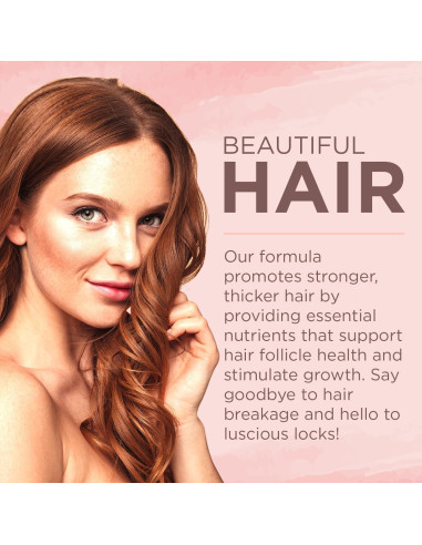 Vitaminas para Cabello, Piel y Uñas Built By Nature 60 Gelatinas