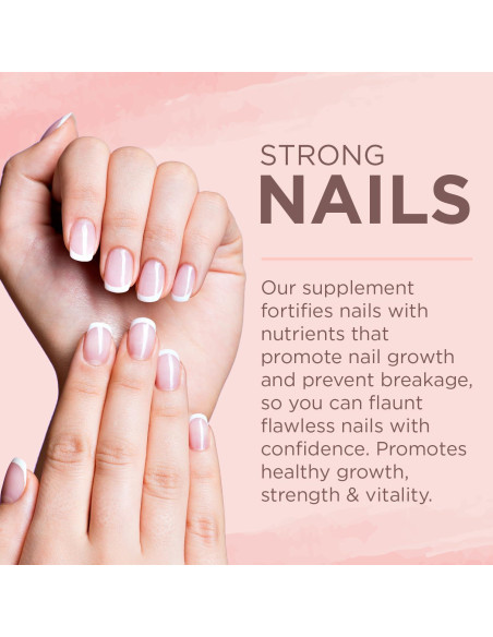 Vitaminas para Cabello, Piel y Uñas Built By Nature 60 Gelatinas