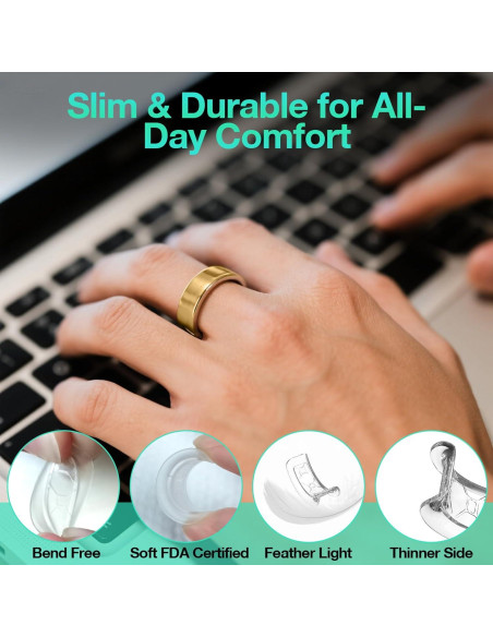 Agarraderas Invisibles YWXTW para Anillo Oura y Samsung - 8 Piezas