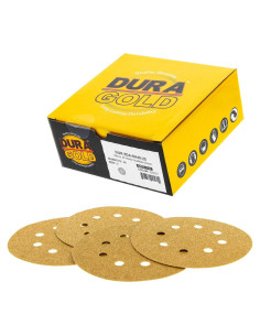 Discos de Lija Dura-Gold Premium 5" 40 Grano - 25 Unidades