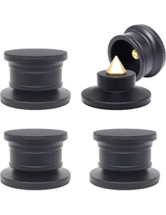 Picos de Aislamiento Evaty para Altavoces 4 Pcs Antideslizantes 2