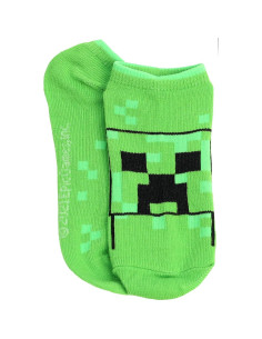 Calcetines Minecraft para Niños - Paquete de 5, Talla 4-6 2