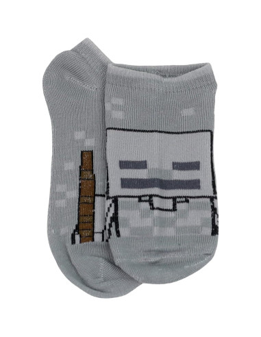 Calcetines Minecraft para Niños - Paquete de 5, Talla 4-6