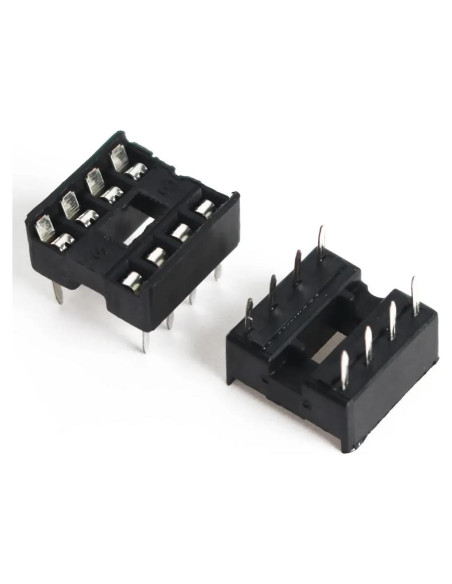 10 Zócalos IC 14 Pines DIP WOWOONE 2.54mm Pitch