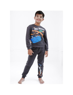 Conjunto Sudadera Forro Polar y Jogger Hot Wheels Niños 2T-12 2