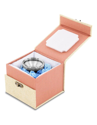 Yoyo Profesional WATIEOBOO de Titanio con 10 Cuerdas - Plata