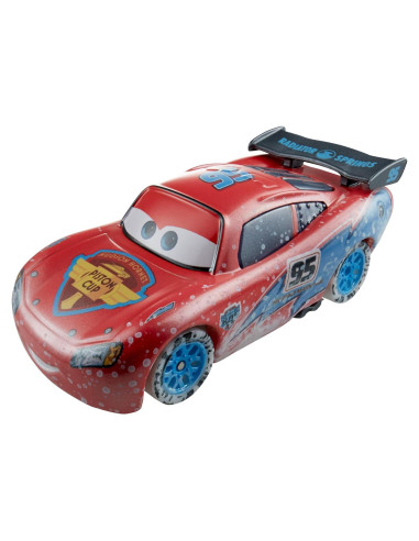 Vehículo Diecast Lightning McQueen 1:55 Disney Pixar Ice Racers