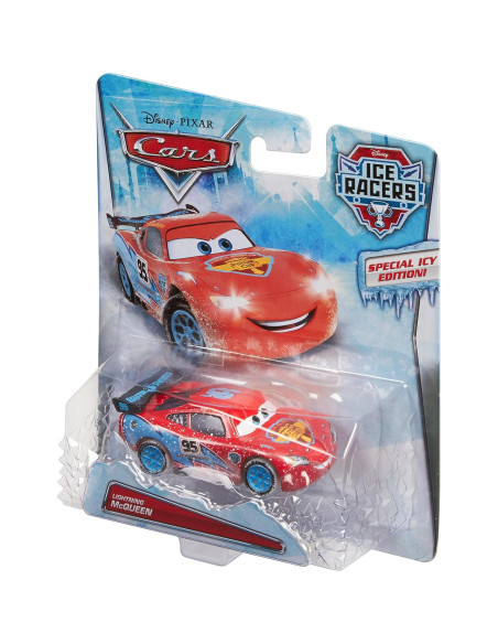 Vehículo Diecast Lightning McQueen 1:55 Disney Pixar Ice Racers