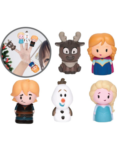 Set de Baño Frozen 11 Piezas - Juguetes y Títeres de Dedo