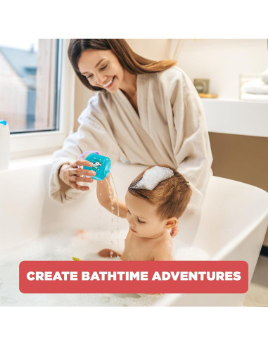 Set de Baño Frozen 11 Piezas - Juguetes y Títeres de Dedo