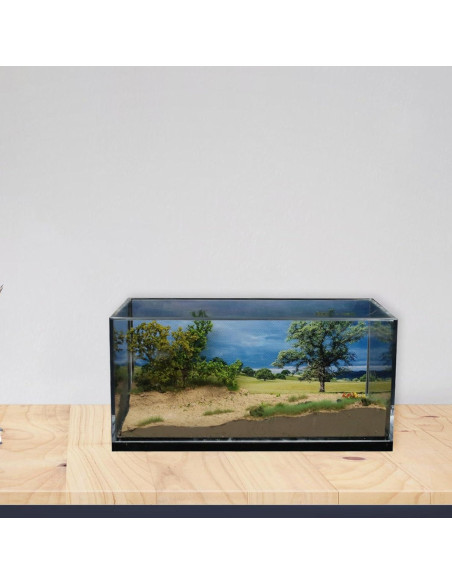 Diorama de Coche a Escala 1:64 con Caja de Almacenamiento