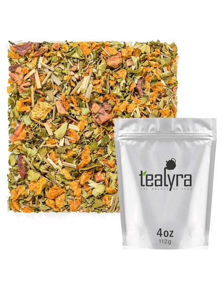 Té Herbal Suelto Tealyra Moringa y Espino Marino 113g
