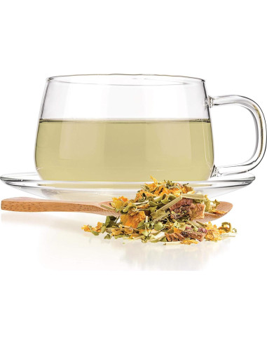 Té Herbal Suelto Tealyra Moringa y Espino Marino 113g