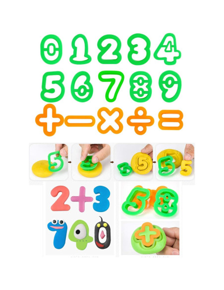 Juego de Herramientas de Plastilina Pecopcock 63 Piezas