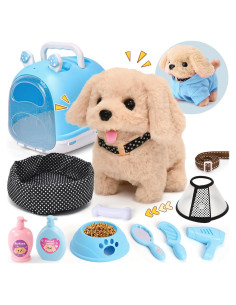 Juguete Interactivo Perro Robot Cleboen 14 Piezas 3-6 Años