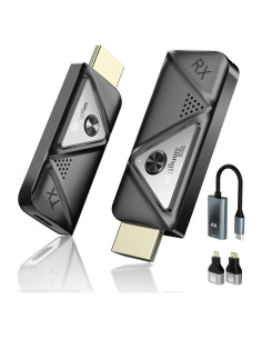 Transmisor y receptor HDMI inalámbrico Tongtion 1080P 4K