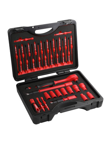 Juego de Herramientas Aisladas ARES 37 Piezas Ergonómico