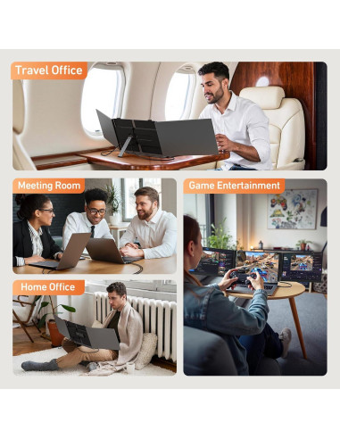 Extensor de Pantalla Triple Vixtan S8 PRO 35.56cm FHD