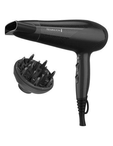 Secador de Pelo Remington D3193 Cerámico Iónico 1875W Negro