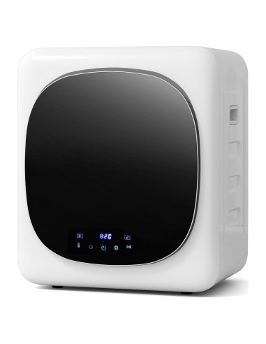 Secadora de Ropa Portátil COSTWAY 1.5 pies 800W Blanca