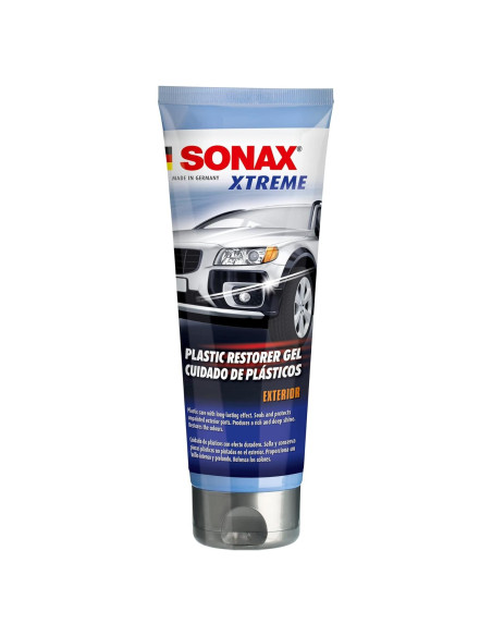Gel Restaurador de Plástico Sonax 250 ml - Brillo y Protección