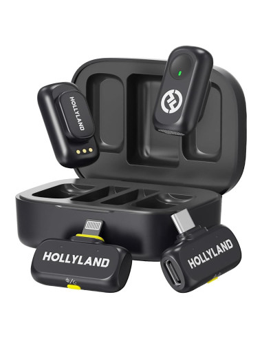 Micrófono Inalámbrico Hollyland Lark A1 con Estuche de Carga