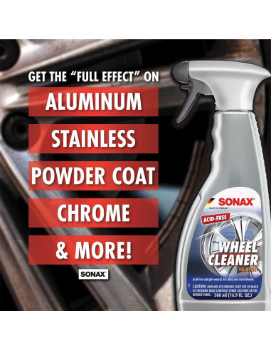 Limpiador de Ruedas SONAX Full Effect 500ml Sin Ácido