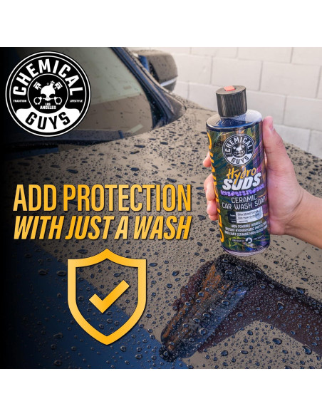 Jabón Cerámico para Lavado de Autos Chemical Guys HydroSuds y HydroView